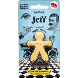 Mr&Mrs Fragrance Jeff Chrome Car Air Freshener Magic Vanilla