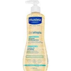 Mustela Bébé Stelatopia oliwka dla dzieci do kąpieli i ciała do skóry atopowej 500 ml