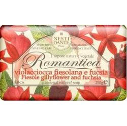 Nesti Dante Romantica mydło Natural Soap Gillyflower & Fucsia 250 g