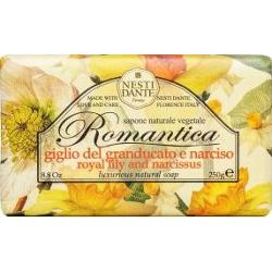 Nesti Dante Romantica mydło Natural Soap Lily & Narcissus 250 g
