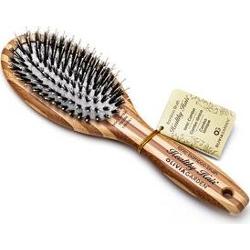 Olivia Garden Healthy Hair Bamboo Brush Ionic Combo Paddle HH-P6 szczotka do włosów z nylonowymi włóknami i włosiem dzika