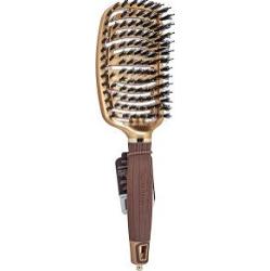 Olivia Garden NanoThermic Flex Combo szczotka do włosów z nylonowymi włóknami i włosiem dzika