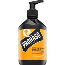 Proraso Wood & Spice Beard Wash - szampon do mycia brody o zapachu drewna i przypraw, 500ml
