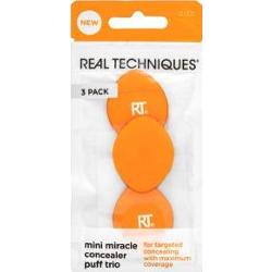 Real Techniques Mini Miracle Concealer Puff Trio gąbka do makijaż