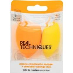 Real Techniques Miracle Complexion Sponge + Concealer Sponge Duo gąbka do makijaż