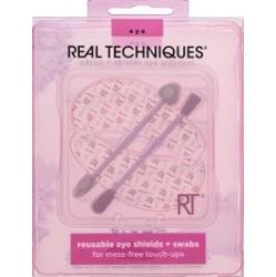 Real Techniques Reusable Eye Shields + Swabs zestaw pod oczy