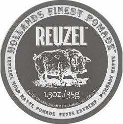 Reuzel Extreme Hold Matte Pomade modelująca pasta dla extra silnego utrwalenia 35 ml