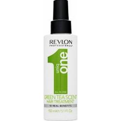 Revlon Professional Uniq One All In One Green Tea Treatment pielęgnacja bez spłukiwania do wszystkich rodzajów włosów 150 ml