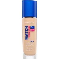 Rimmel London Match Perfection 24HR SPF20 Foundation podkład w płynie z ujednolicającą i rozjaśniającą skórę formułą 081 Fair Ivory 30 ml