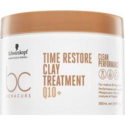 Schwarzkopf BC Time Restore Clay Treatment Q10+ - maska wzmacniająca włosy, 500ml