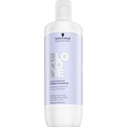 Schwarzkopf Professional BlondMe Bond Repair Purple Shampoo szampon tonizujący o działaniu neutralizującym żółte odcienie 1000 ml