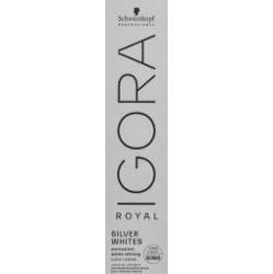 Schwarzkopf Professional Igora Royal SilverWhite Permanent White Refining Color Creme profesjonalna permanentna farba do włosów do włosów siwych i pla