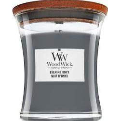 Woodwick Evening Onyx świeczka zapachowa z drewnianym knotem 275 g