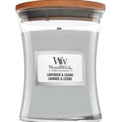 Woodwick Lavender & Cedar świeca zapachowa 275 g