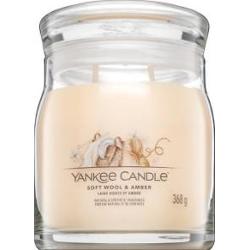 Yankee Candle Soft Wool & Amber świeczka zapachowa 368 g