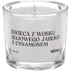 Świeczka sojowa pieczone jabłko z cynamonem 250 ml o pięknym zapachu szarlotki