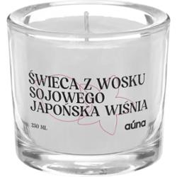 Świeczka sojowa Japońska Wiśnia 250 ml wytrawna i lekko słodka