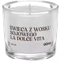 Świeczka sojowa La Dolce Vita 250 ml słodki i elegancki zapach