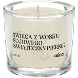 Świeczka sojowa świąteczny piernik 250 ml o zapachu domowych ciasteczek