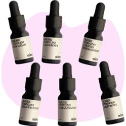 Zestaw naturalnych olejków eterycznych 6 szt. (lawendowy, limetkowy, may chang, pomarańczowy, drzewo herbaciane, grejpfrutowy)