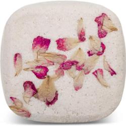 Kostka do kąpieli o zapachu kwiatu wiśni z płatkami róży