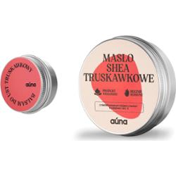 Zestaw TRUSKAWKOWE duo | balsam do ust + masło do ciała