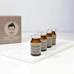 Odżywczo wzmacniające Serum do skóry brody z naturalnym śluzem ślimaka i wyciągiem z chinowca