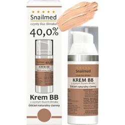 Matująco regenerujący Krem BB w ciemnym naturalnym odcieniu z naturalnym śluzem ślimaka oraz woskiem pszczelim