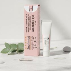 Odbudowująca Maść do płytki paznokcia i skórek z naturalnym śluzem ślimaka, mocznikiem, olejkiem rycynowym i woskiem pszczelim, 10ml