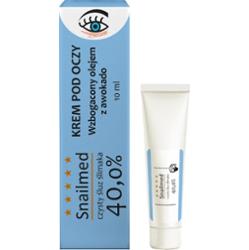 Pielęgnacyjny Krem pod oczy z naturalnym śluzem ślimaka z olejkiem z awokado oraz masłem shea