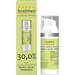 Przeciwzmarszczkowy Krem na dekolt z naturalnym śluzem ślimaka, prowitaminą B5, witaminą E oraz keratyną