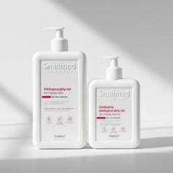 Zestaw dermokosmetycznych żeli pielęgnacyjnych do mycia ciała oraz twarzy dla skóry mieszanej