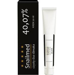 Przeciwstarzeniowy Krem do twarzy Czarna Perła z naturalnym śluzem ślimaka i kwasem hialuronowym