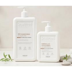 Zestaw dermokosmetycznych żeli oczyszczających do mycia ciała oraz twarzy dla skóry tłustej i normalnej