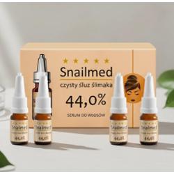 Odżywczo-wzmacniające Serum do skóry głowy i włosów z naturalnym śluzem ślimaka i wyciągiem z chinowca