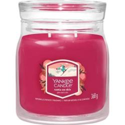 Yankee Candle Signature – Świeca średnia Santa on Skis, 368 g
