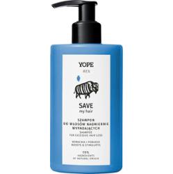 Yope Men Save My Hair Szampon Nadmierne wypadanie włosów, 300 ml