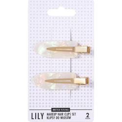 Sister Young LILY Klipsy do Włosów do Makijażu Zestaw 2 Sztuki Mermaid