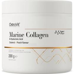 OstroVit Kolagen Morski + Kwas Hialuronowy 200 g kokosowo-brzoskwiniowy