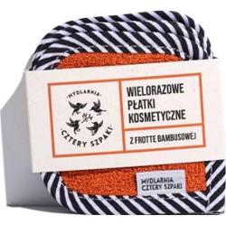 4 Szpaki wielorazowe płatki kosmetyczne - 5szt.