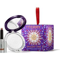 By Terry Zestaw świąteczny Hyaluronic Pressed Hydra Powder + cień w sztyfcie Ombre Blackstar 4. Bronze Moon MTG