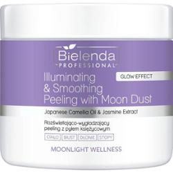 Bielenda Professional Moonlight Wellnese Rozświetlająco-wygładzający peeling z pyłem księżycowym, 550 g
