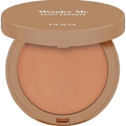 PUPA Milano Wonder Me Shiny Bronzer Rozświetlający wypiekany bronzer 001 Light Neutral, 6 g
