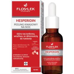 Floslek Peeling kwasowy na noc dla skóry naczynkowej