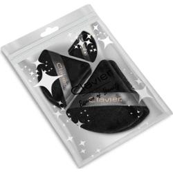 Clavier puszek do pudru czarny-6szt./mix