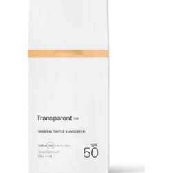 Transparent Lab Mineral Tinted Sunscreen Medium – mineralny krem z filtrem SPF 50, 100 ml