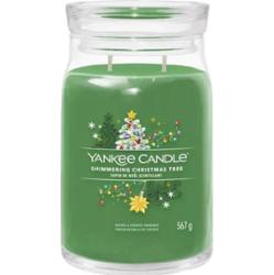 Yankee Candle Signature – Świeca duża Shimmering Christmas Tree, 567 g