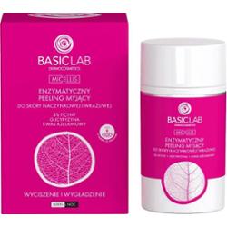 BasicLab Micellis Enzymatyczny peeling myjący do skóry naczynkowej i wrażliwej, 35 g