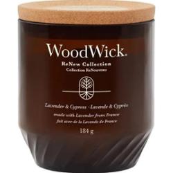 Woodwick RENEW - LAVENDER & CYPRESS - świeca średnia 184 g
