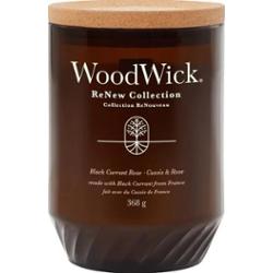 Woodwick RENEW - BLACK CURRANT & ROSE - świeca duża 368 g